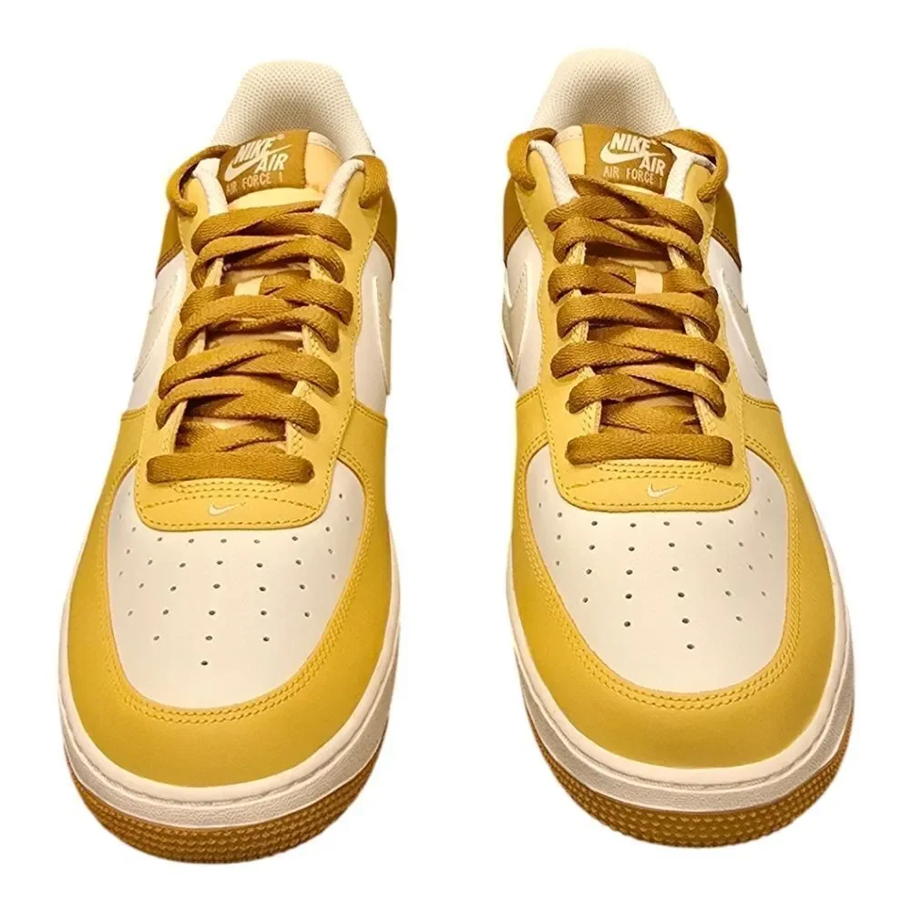 Nike Men’s Air Force 1 '07 Training Size 7.5 Bronzine / Coconut Milk FZ4034-716 - Picture 7 of 10